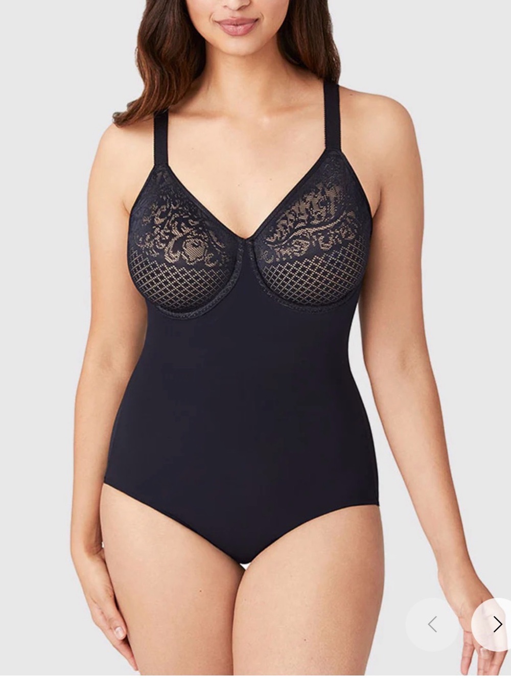 NWT Wacoal Visual Effects Body Briefer with Minimizer Bra